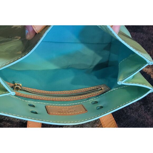 Louis Vuitton Tote Bag Vernis Reade PM Peppermint Monogram Leather - Picture 10 of 10